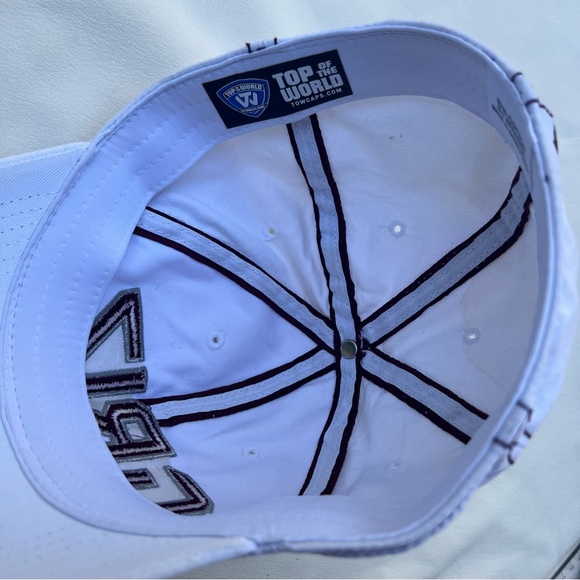 Top of the World Grizzly Unisex White Cap Football/Basketball Montana University - Picture 10 of 12